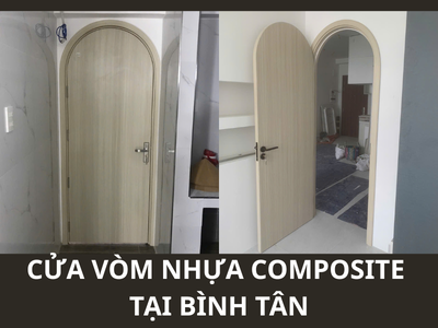 Báo giá cửa vòm nhựa composite tại bình tân 0