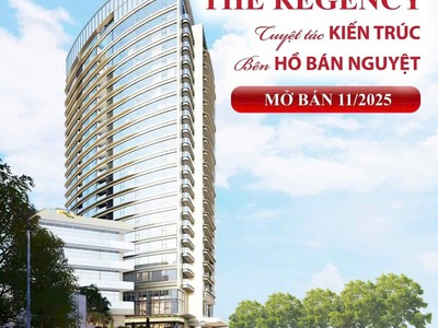 Mở bán 5 căn đẹp nhất dự án the regency phú mỹ hưng, view trực diện hồ bán nguyệt. xem nhà mẫu 4