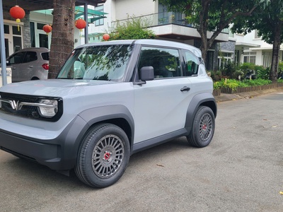 Combo mâm lốp cho vinfast vf3 lên xe đẹp, ngầu 2