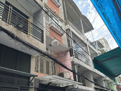 Bán nhà 575/86 nguyễn đình chiểu, quận 3. dt: 3.2m 10m. cn: 29m2. 5 tầng. giá 9.9  tỷ 1