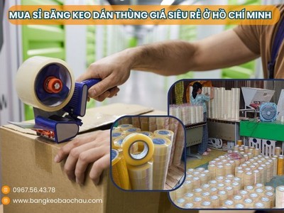 Mua Sỉ Băng Keo Dán Thùng Giá Siêu Rẻ Ở Hồ Chí Minh 0