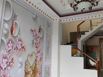 Nhà mới 2 lầu chỉ 2 tỷ xíu trong KDC Cát Tường Phú Sinh mỹ hạnh bắc long an 3