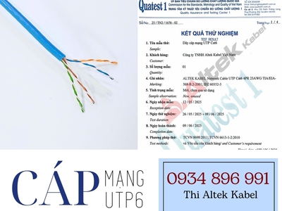 Cáp Mạng UTP/FTP Cat6   Hỗ Trợ Hệ Thống Camera   Mạng Văn Phòng 0