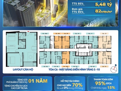 Bán căn góc 2PN view phố trung tâm sôi động Capital Square Đà Nẵng 1