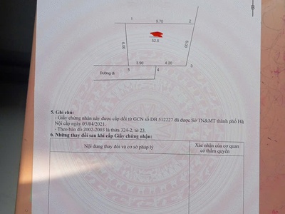 Tôi có mảnh đất tại Sơn Đông Sơn Tây cần bán chỉ hơn 1ty 0
