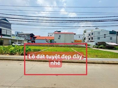 Lô đất fo kinh doanh   ô tô tránh   vỉa hè rông   tổ 9 tt quang minh, mê linh -vị trí vàng 0