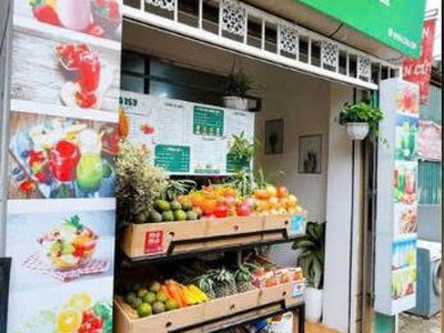 Sang nhượng quán nước ép, sinh tố, mì trộn   59 nguyễn chính, tân mai, hoàng mai, hn 2