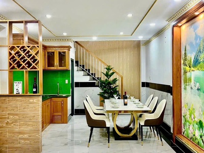 Bán nhà đẹp 3,5 tầng shr hiệp thành q12 hẻm xe hơi 7 mét giá chỉ 4,98 tỷ 1