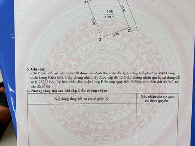 Chính chủ gửi bán   2 lô đất đẹp ngõ 41 việt hưng   vị trí: ngõ 41 việt hưng   gần mặt phố, 1