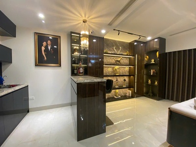 Nhà đẹp việt hưng   6 tầng   mt 8m   gara 2 ô tô 1