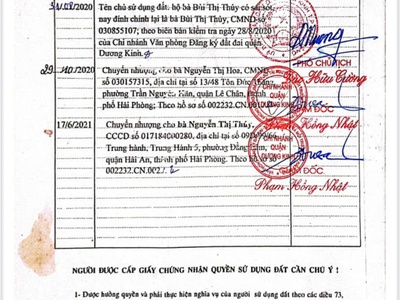 Chính chủ cần bán lô đất mặt đường 402   hòa nghĩa   dương kinh   hải phòng 2