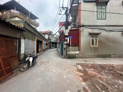 Mảnh đất cực đẹp   lô góc 2 mặt tiền   mặt ngõ thông   kinh doanh   ô tô tránh   thanh am   86m 1