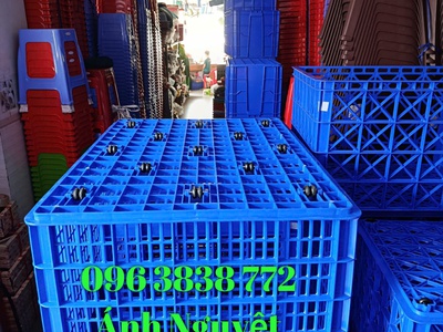 Sóng nhựa 26 bánh xe, sóng nhựa công nghiệp giá rẻ tại Phước Đạt 1