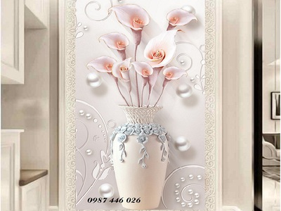 Tranh gạch tường đẹp HƠ8393 4