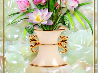 Tranh gạch tường đẹp HƠ8393 2