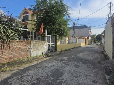 Cần bán lô đất mặt đường 5m nối từ Cát Vũ sang Nhà Mạc, Tràng Cát 84m2 giá 30,5tr/m2 0