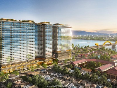 Mở bán The Legend căn góc 2PN, DT 79m    Sát cầu rồng   Vốn ban đầu 2,4 tỷ   CK đến 16 7