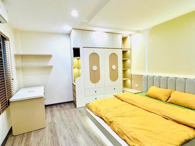 Bán nhà mới 5 tầng thang máy trại cá, ô tô đỗ, kinh doanh đỉnh 3