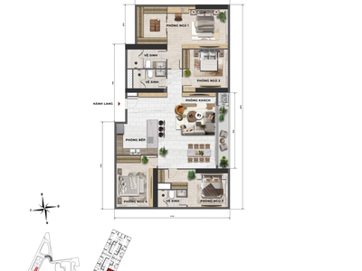 Chung cư cao cấp sun feliza suites, thể hiện phong cách riêng của chủ nhân 2