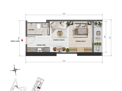 Chung cư cao cấp sun feliza suites, thể hiện phong cách riêng của chủ nhân 4