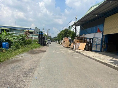 Bán đất mặt tiền tiền lân 13, bà điểm, hóc môn, 5524m2, ngang 83m, 2 mặt tiền tương lai 2