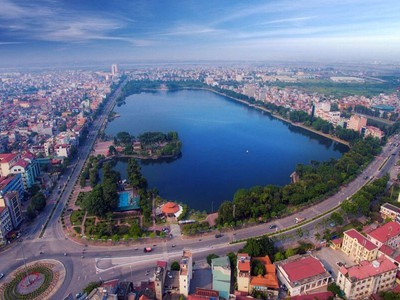 Bán lô đất thương mại dịch vụ 2817m2 mặt đường Thanh Niên, view hồ Bạch Đằng, TP HD 0