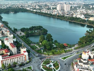 Bán lô đất thương mại dịch vụ 2817m2 mặt đường Thanh Niên, view hồ Bạch Đằng, TP HD 1
