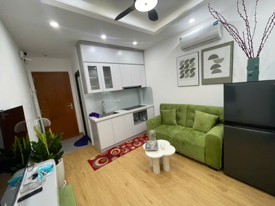 Bán căn hộ CCMN Trần Bình quận Nam Từ Liêm 35m giá 1.45 tỷ, tòa mới, full nội thất 0