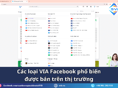 Địa chỉ mua bán VIA Facebook: Hướng dẫn chọn đúng nơi 0