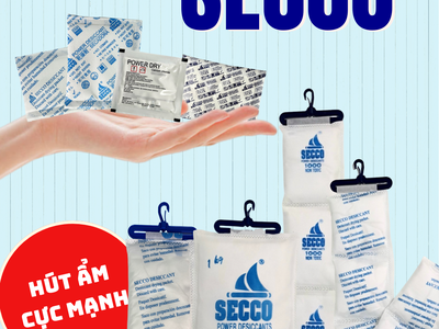 Chống ẩm toàn diện cho hàng hóa bằng bột hút ẩm SECCO 0
