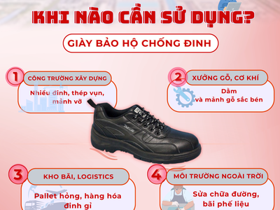 Giày bảo hộ chống đinh   Khi nào cần sử dụng 0