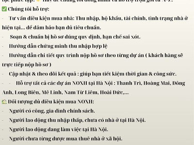 Hỗ Trợ Miễn Phí Tư Vấn Hồ Sơ Nhà Ở Xã Hội  Noxh  Tại Hà Nội   Nhanh Chóng   Chuẩn Xác  0