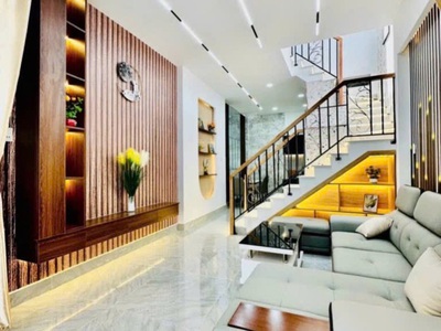 Giảm 100tr  nhà nở hậu shr 2 tầng hxh 38m2   thống nhất gò vấp 0