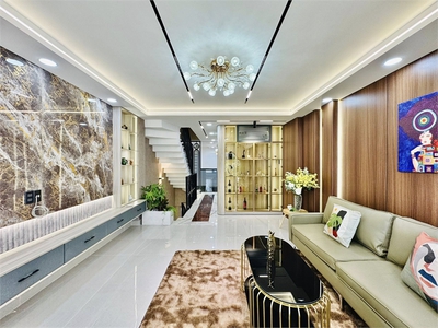 Nhà mới 5 tầng, thang máy   phan huy ích, gò vấp   view kênh tham lương cực vip   chỉ 10.8 tỷ 1