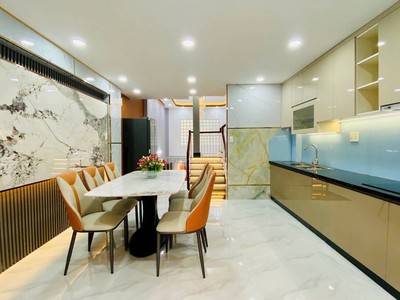 Nhà 1 trệt 3 lầu Bình Tân liền kề khu tên lửa, tỉnh lộ 10 4