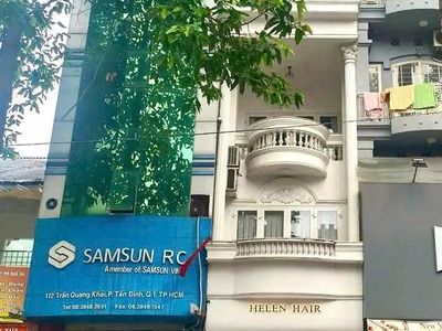 Bán nhà mặt tiền 112 trần quang khải, tân định 1