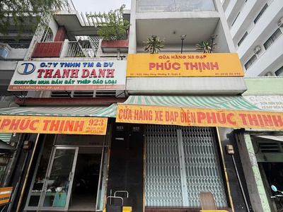 Bán nhà mặt tiền 923 hồng bàng, p9, q6 2