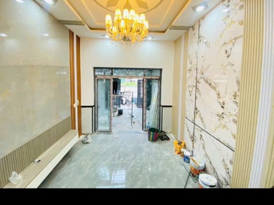 Bán siêu phẩm thạnh lộc 15 an phú đông quận 12 chỉ 6,39 tỷ tới 60m2, 5 tầng, xe hơi đậu trong nhà 1