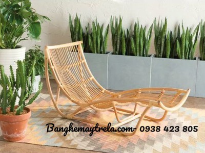 Ghế mây dài nằm thư giãn 4