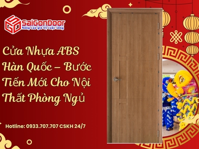 Cửa Nhựa ABS Hàn Quốc   Bước Tiến Mới Cho Nội Thất Phòng Ngủ 8