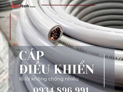 Cáp Điều Khiển 16x0.5mm  Altek Kabel   Có Lưới Chống Nhiễu, Giao Toàn Quốc 2