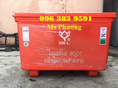 Thùng đá Hoa Sen 600 lít nhựa dày cao cấp, siêu bền, dùng lâu dài  2