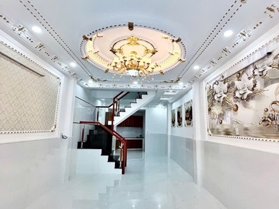 Bán nhà 2 tầng đẹp, 50m   4x13 , hẻm xe hơi phan anh, gần ngã tư bốn xã, chỉ hơn 4 tỷ 0