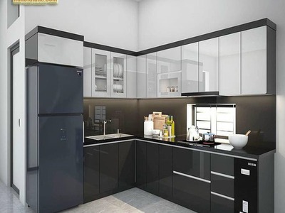 Đơn vị chuyên thiết kế và thi công tủ bếp chống mối mọt cực đỉnh với giá cực Var:TinhQuan 4