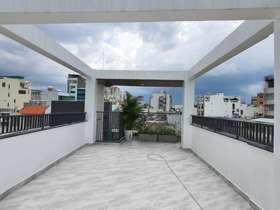 Bán nhà kd: 6 tầng, dt: 99,54m2  dt sàn: 397,04m2 , 8pn, nội thất- mặt tiền đinh công tráng, p.tân 1