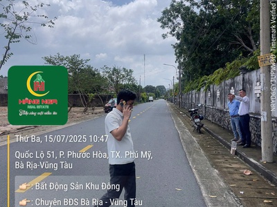 Đất nền sổ đỏ phú mỹ nay là tp hcm mới. 4