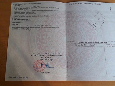 Bán lô đất 237,6m tái định cư văn sơn-hoàng văn thụ-chương mỹ-hà nội 3