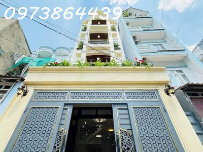 Nhà 4 tầng đẹp full nội thất - đường huỳnh văn nghệ - gò vấp - ngang 4,2m nở hậu - 60m2 - giá nhỉnh 0
