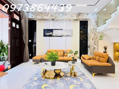 Nhà 4 tầng đẹp full nội thất - đường huỳnh văn nghệ - gò vấp - ngang 4,2m nở hậu - 60m2 - giá nhỉnh 2
