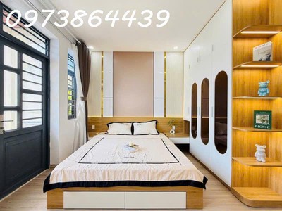 Nhà 4 tầng đẹp full nội thất - đường huỳnh văn nghệ - gò vấp - ngang 4,2m nở hậu - 60m2 - giá nhỉnh 3